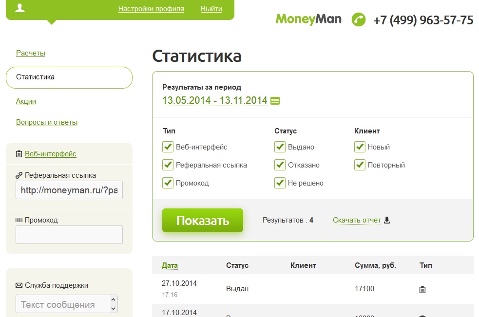 MoneyMan разработал новую партнерскую программу